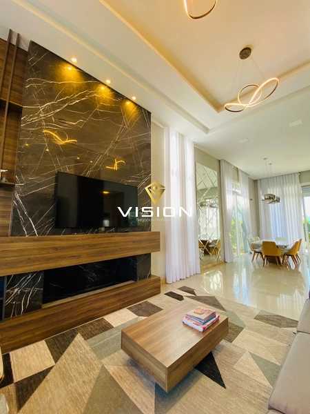 LINDA CASA TÉRREA NO CONDOMINIO DUBAI: 3ª foto da galeria de imagens do imóvel