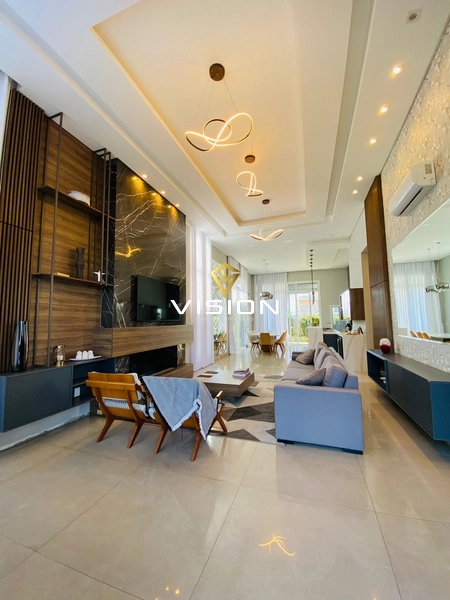 LINDA CASA TÉRREA NO CONDOMINIO DUBAI: 4ª foto da galeria de imagens do imóvel