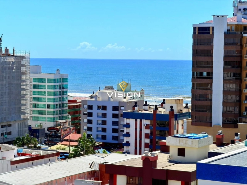 MOBILIADO E DECORADO COM VISTA MAR NO CENTRO: 7ª foto da galeria de imagens do imóvel