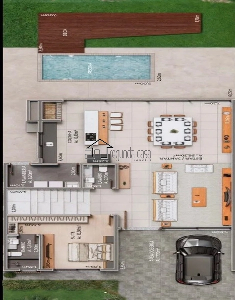 Belíssimo sobrado 5 suítes: 3ª foto da galeria de imagens do imóvel