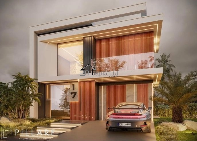 Sobrado beira lago, mobiliado e decorado