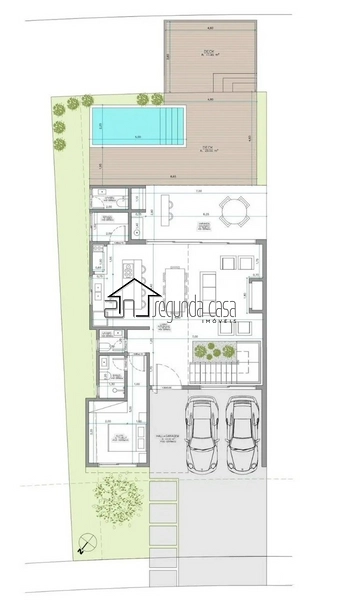 Sobrado beira lago, composto por 4 suítes: 3ª foto da galeria de imagens do imóvel