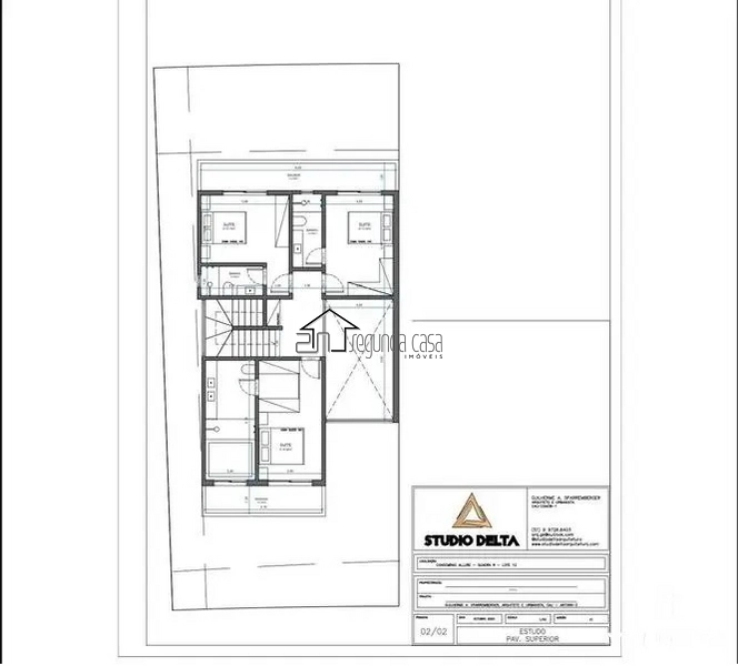 Sobrado 4 suítes: 3ª foto da galeria de imagens do imóvel