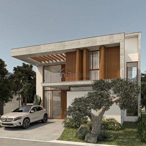 Sobrado contemporâneo: 3ª foto da galeria de imagens do imóvel