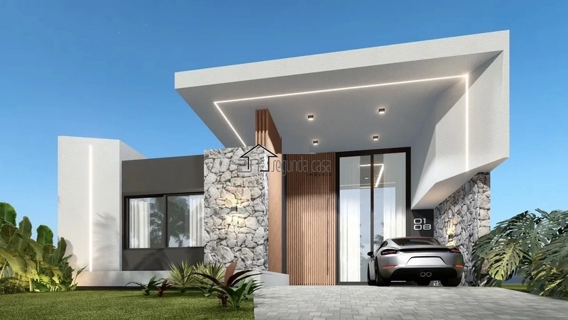 Casa térrea alto padrão construtivo