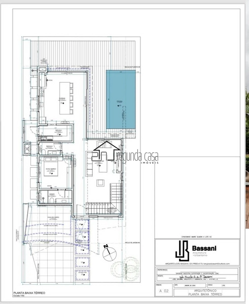 Sobrado com piscina: 3ª foto da galeria de imagens do imóvel