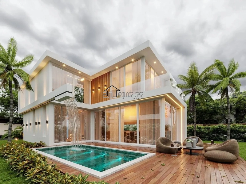 Sobrado com piscina: 2ª foto da galeria de imagens do imóvel