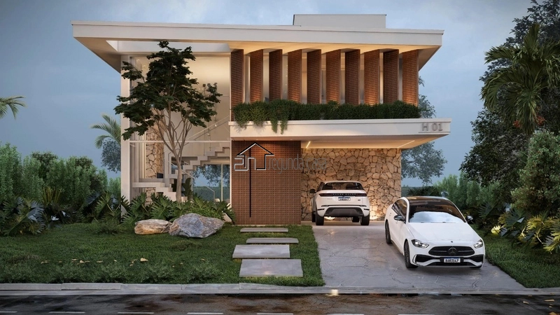 Belo sobrado com 447m²