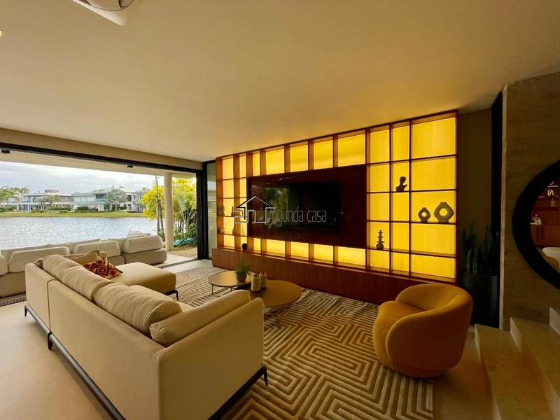 Sobrado beira lago, mobiliado e equipado: 5ª foto da galeria de imagens do imóvel