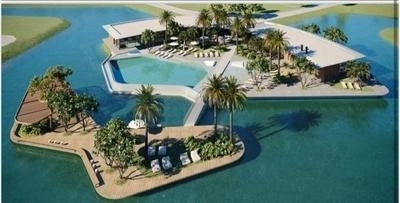 Maravilhoso terreno de esquina e beira lago condomínio fechado: 4ª foto da galeria de imagens do imóvel