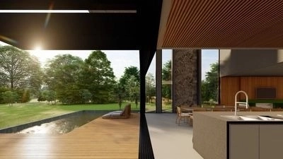 Exuberante sobrado com projeto moderno no condomínio Playa Vista: 5ª foto da galeria de imagens do imóvel