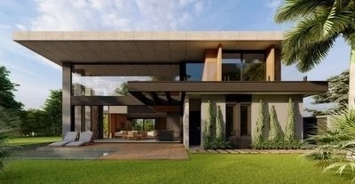 Exuberante sobrado com projeto moderno no condomínio Playa Vista: 1ª foto da galeria de imagens do imóvel