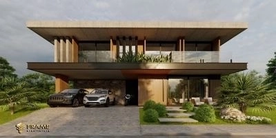 Exuberante sobrado com projeto moderno no condomínio Playa Vista: 2ª foto da galeria de imagens do imóvel