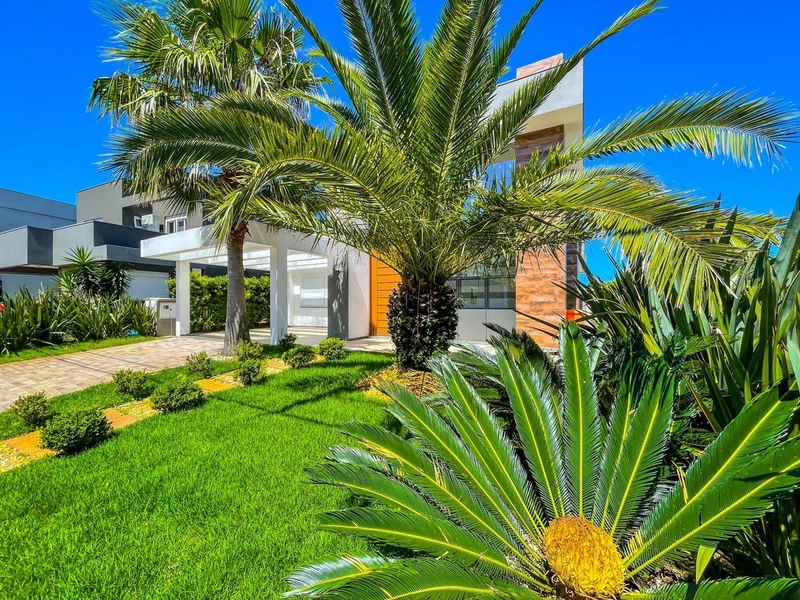 Linda casa térrea 4 suítes no condomínio Malibu Xangri-lá: 2ª foto da galeria de imagens do imóvel