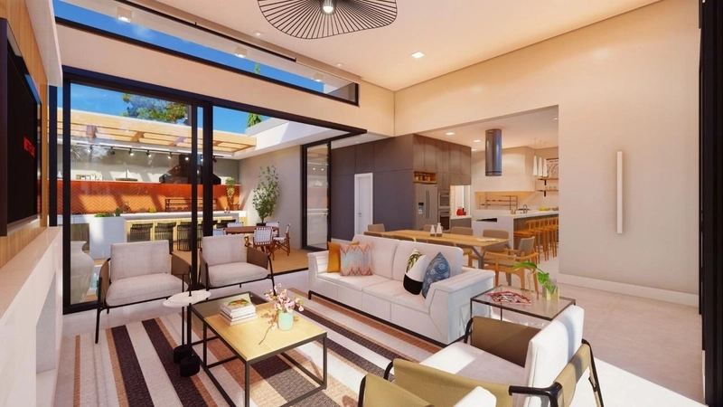 Casa em Condomínio 4 dormitórios no Condomínio Dubai Resort: 7ª foto da galeria de imagens do imóvel