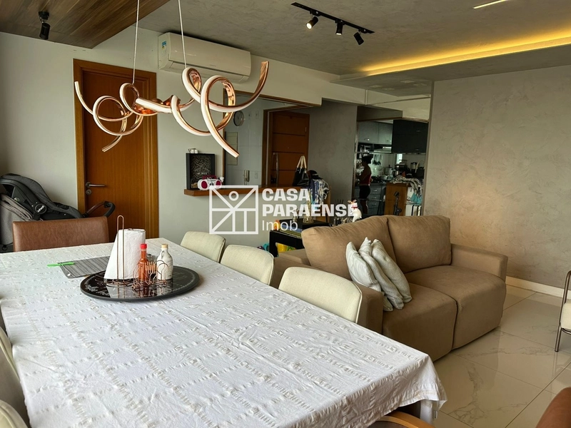BEM MONTADO E DECORADO APARTAMENTO COM 2 SUÍTES NO MARCO: 6ª foto da galeria de imagens do imóvel