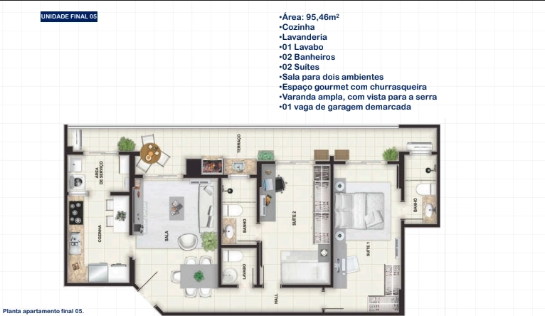 Apartamento novo direto com a construtora Canto do Forte!: 19ª foto da galeria de imagens do imóvel