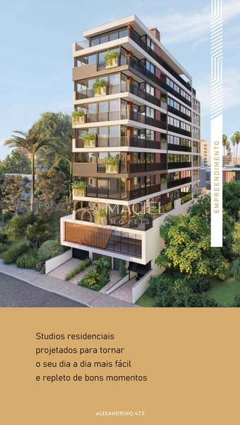Bem-vindo ao Studio dos seus sonhos no Edifício Alexandrino, em Torres: 4ª foto da galeria de imagens do imóvel