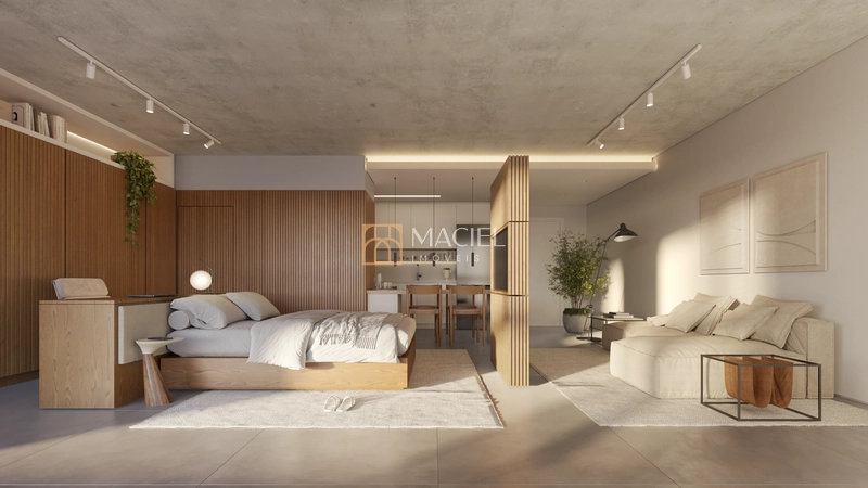Studios manpituba– Onde Sofisticação Encontra a Natureza: 1ª foto da galeria de imagens do imóvel