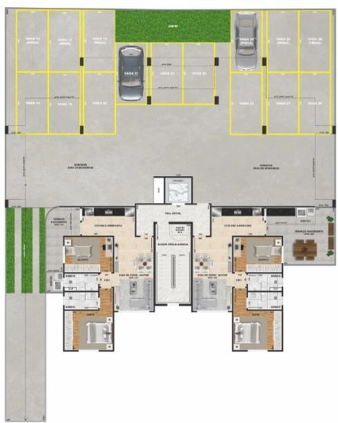 APARTAMENTO COM ÁREA PRIVATIVA SANTA TEREZINHA | 65M² aprox. |: 5ª foto da galeria de imagens do imóvel