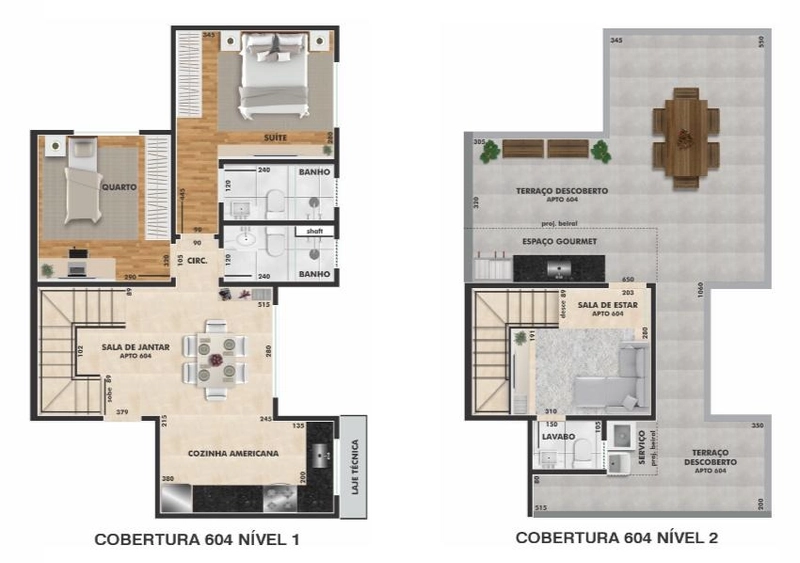 APARTAMENTO COM ÁREA PRIVATIVA SANTA TEREZINHA | 65M² aprox. |: 18ª foto da galeria de imagens do imóvel