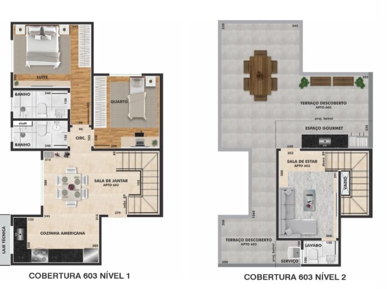 APARTAMENTO COM ÁREA PRIVATIVA SANTA TEREZINHA | 65M² aprox. |: 17ª foto da galeria de imagens do imóvel