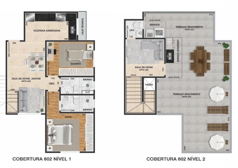 COBERTURA NO SANTA TEREZINHA | 110M² aprox. | 02 QUARTOS | SUÍTE |: 16ª foto da galeria de imagens do imóvel