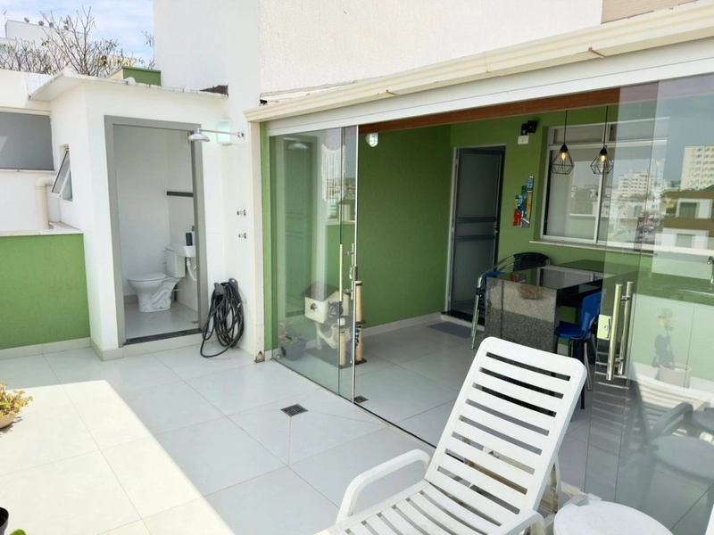 Linda Cobertura no Paquetá | 129M² | 02 Quartos | Suíte | 02 Vagas