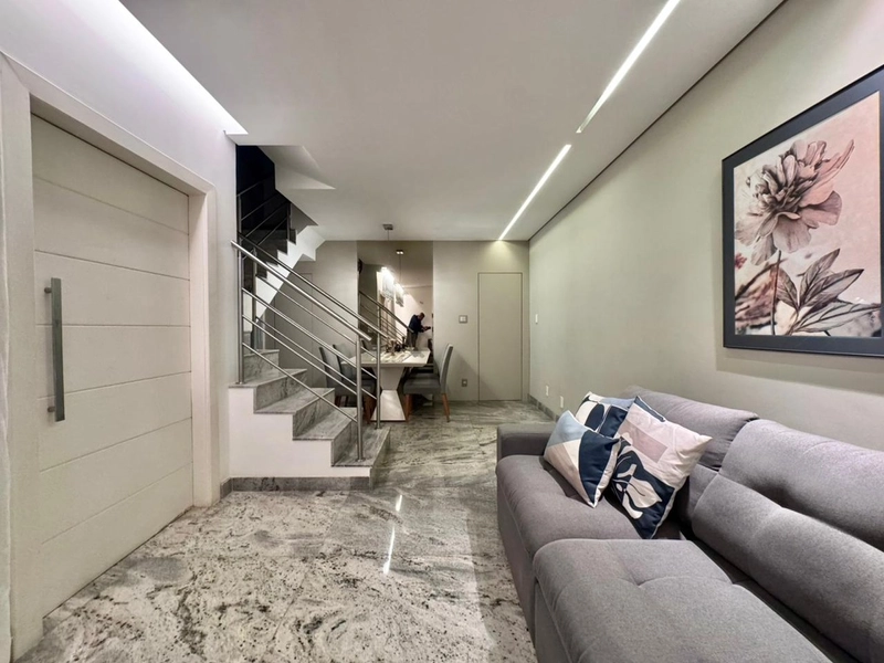 Linda Casa Geminada em condomínio no Bairro Castelo: 6ª foto da galeria de imagens do imóvel