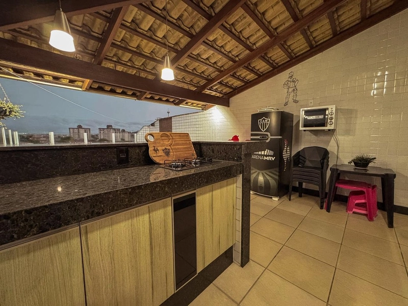 BELÍSSIMA COBERTURA Á VENDA NO SANTA TEREZINHA (REGIÃO PAMPULHA): 6ª foto da galeria de imagens do imóvel