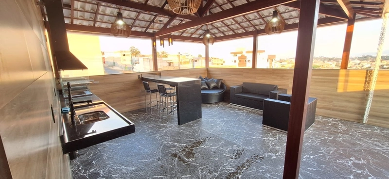 COBERTURA | 2 QUARTOS| 01 BANHEIRO | 1 VAGA | BAIRRO XANGRI-LÁ