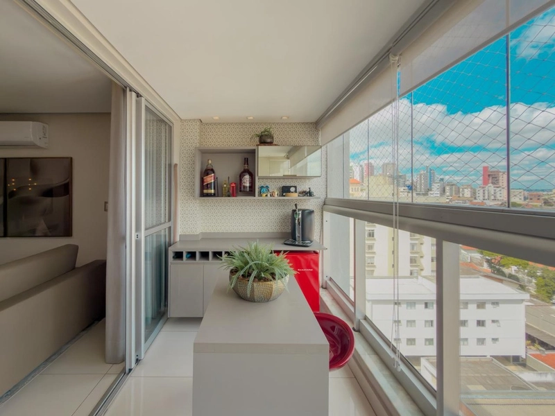 Apartamento com varanda gourmet e vista definitiva em todas as janelas: 5ª foto da galeria de imagens do imóvel