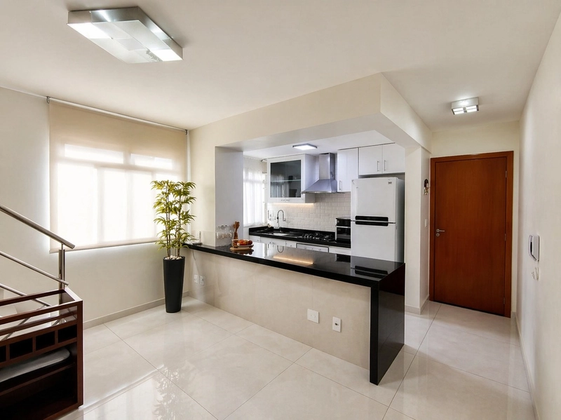 COBERTURA COM ELEVADOR | 105M² | 02 Q | 01 VG PILOTIS | MANACÁS: 4ª foto da galeria de imagens do imóvel