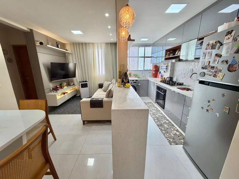 APARTAMENTO À VENDA NO BAIRRO CABRAL - CONTAGEM: 2ª foto da galeria de imagens do imóvel