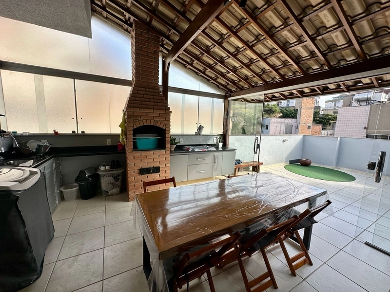 COBERTURA Á VENDA NO BAIRRO CASTELO | 110M² |02 QUARTOS | SUÍTE |: 6ª foto da galeria de imagens do imóvel