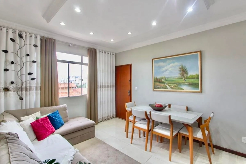 APARTAMENTO Á VENDA NO BAIRRO SERRANO | 65M² | 3 QUARTOS | 1 BANHO: 2ª foto da galeria de imagens do imóvel