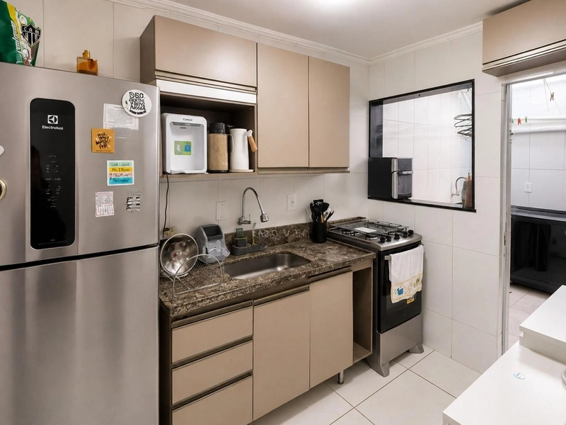 CASA  GEMINADA COLETIVA  À VENDA NO SANTA AMÉLIA | 2 QUARTOS: 11ª foto da galeria de imagens do imóvel