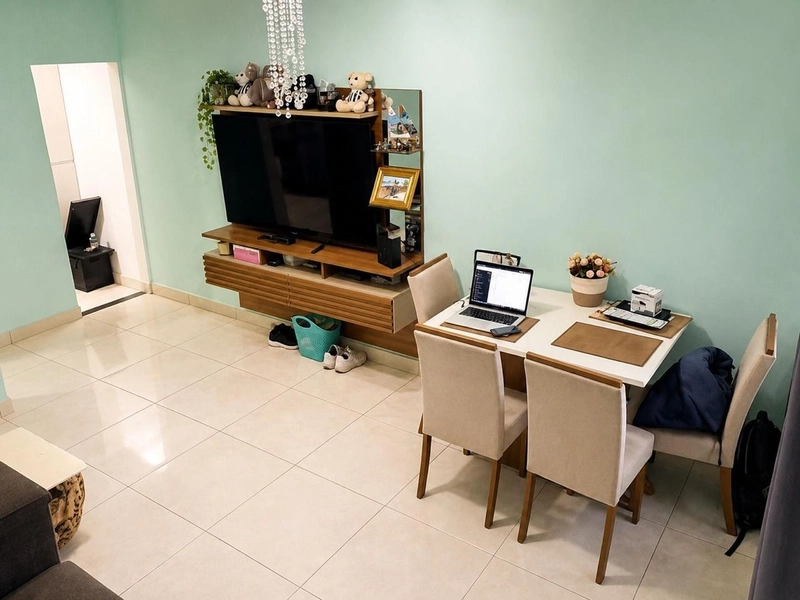 CASA  GEMINADA COLETIVA  À VENDA NO SANTA AMÉLIA | 2 QUARTOS: 8ª foto da galeria de imagens do imóvel