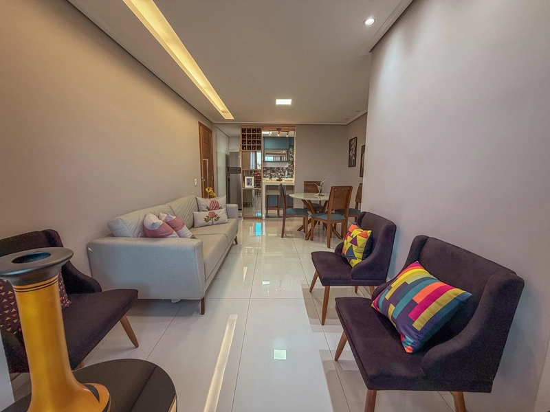 BELÍSSIMO APARTAMENTO MOBILIADO À VENDA | 03 QUARTOS | 01 SUÍTE: 6ª foto da galeria de imagens do imóvel