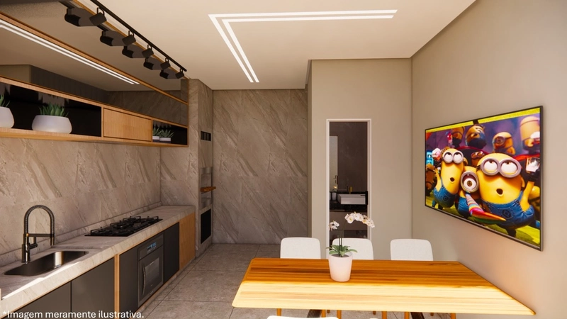 CASA GEMINADA ALTO PADRÃO | 3 QUARTOS | 1 SUÍTE COM CLOSET | 2 VAGAS: 37ª foto da galeria de imagens do imóvel