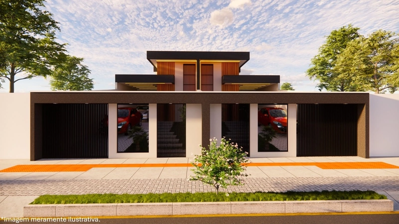 CASA GEMINADA ALTO PADRÃO | 3 QUARTOS | 1 SUÍTE COM CLOSET | 2 VAGAS: 6ª foto da galeria de imagens do imóvel