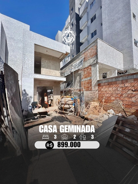 CASA GEMINADA INDIVIDUAL | B. CABRAL | LOTE 180M² | 03 Q | 02 V: 1ª foto da galeria de imagens do imóvel