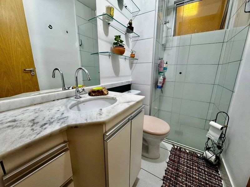 Área privativa | 3 Quartos | Suíte | 02 banheiros | 02 Vagas: 20ª foto da galeria de imagens do imóvel