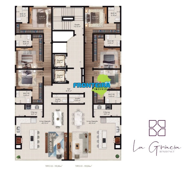 APARTAMENTO EM PORTO BELO: 8ª foto da galeria de imagens do imóvel