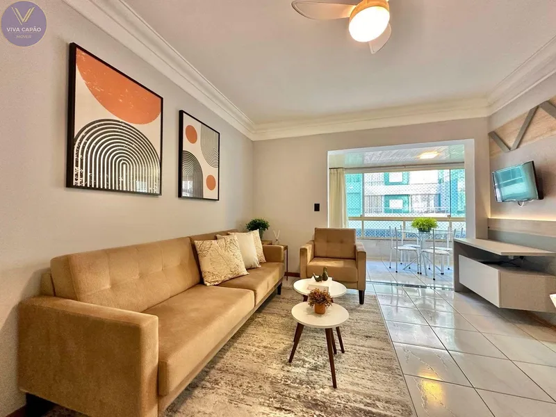 APARTAMENTO COM SACADÃO E DECORADO NO CENTRO