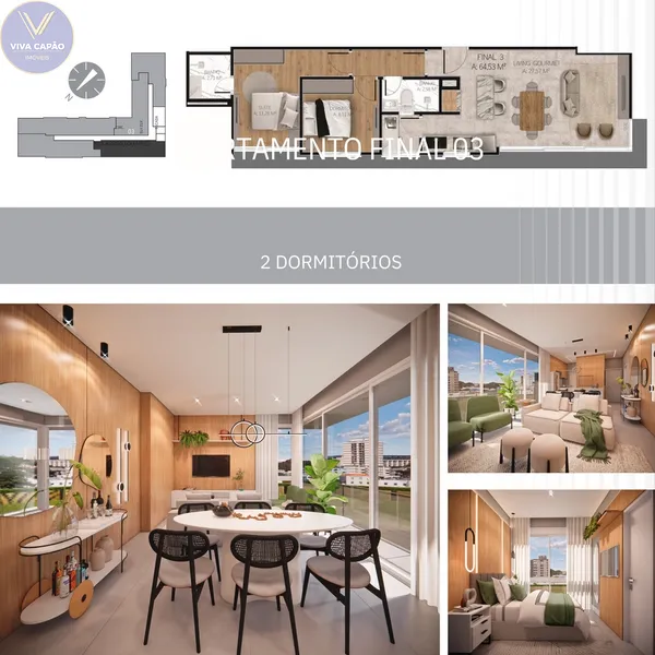 Zaira Residences – Modernidade e Conveniência em Capão da Canoa: 23ª foto da galeria de imagens do imóvel