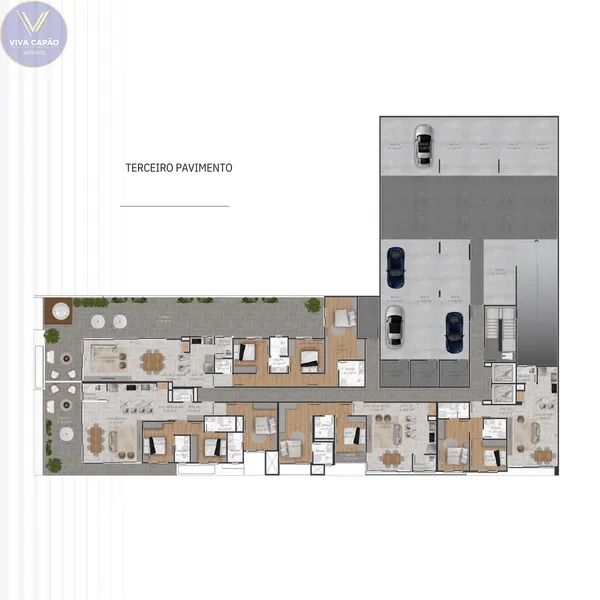 Zaira Residences – Modernidade e Conveniência em Capão da Canoa: 18ª foto da galeria de imagens do imóvel