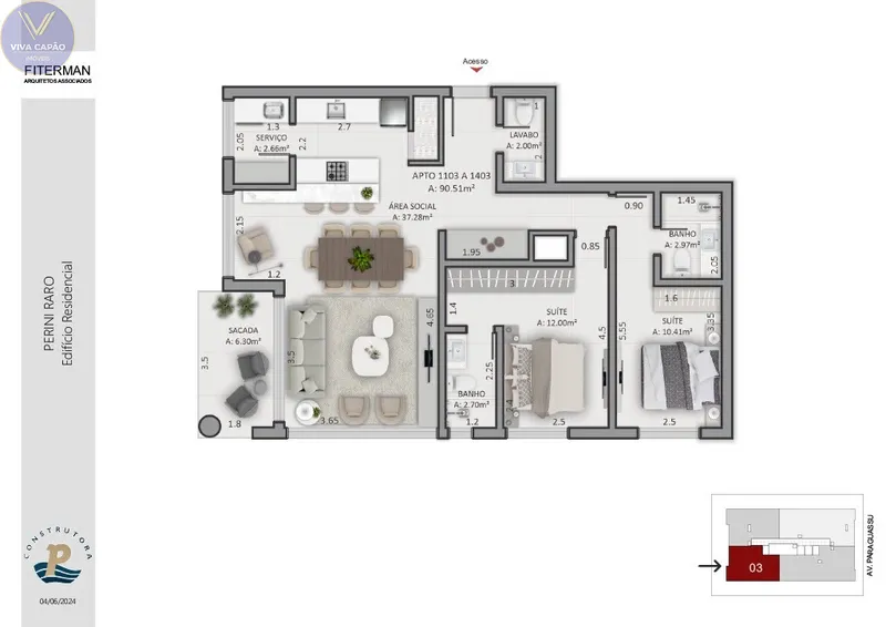 Lançamento do Raro Edifício Residencial com a Viva Capão Imóveis!: 5ª foto da galeria de imagens do imóvel