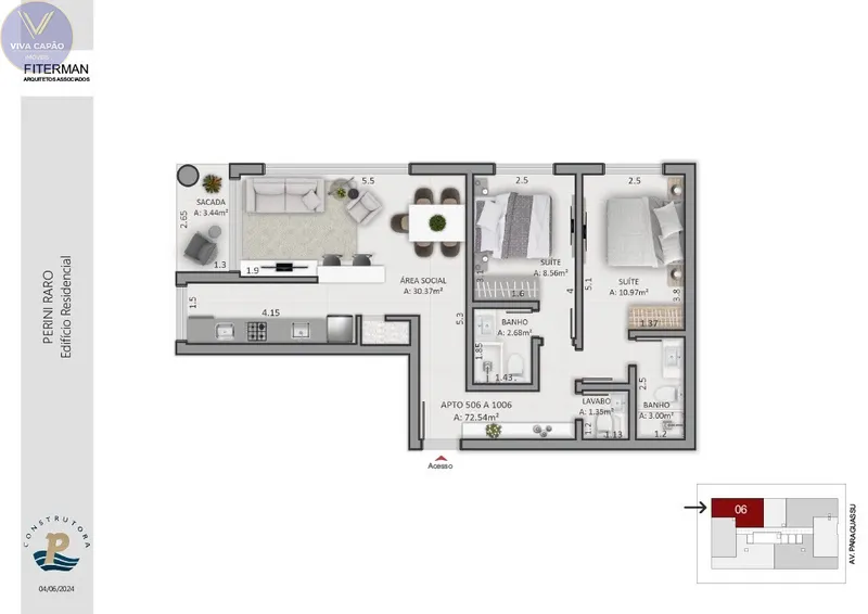 Lançamento do Raro Edifício Residencial com a Viva Capão Imóveis!: 11ª foto da galeria de imagens do imóvel