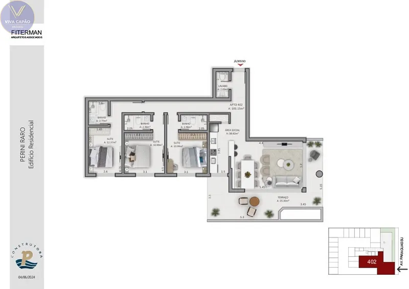 Lançamento do Raro Edifício Residencial com a Viva Capão Imóveis!: 17ª foto da galeria de imagens do imóvel